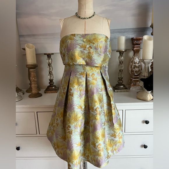 Asos strapless cocktail dress size 8 - Picture 2 of 11